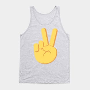 Peace Sign Emoji Tank Top